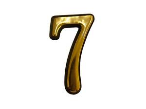 Номер дверний FZB № 7 (великий) (01-22-018)