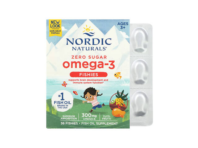 Nordic Omega-3 - 36 Fishies - Фото 1