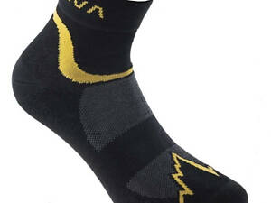 Носки La Sportiva Fast Running Socks Black/Yellow L LaSportiva (1052-69A999100 L)