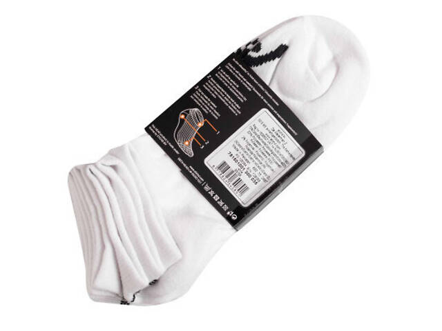 Носки Head Sneaker 3P Unisex 781501001-300 5 пар Білий 39-42 (8718824640907) - Фото 6