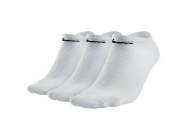 Носки Nike U NK LTWT NS 3PR-VALUE SX2554-101 38-42 3 пари Білі (659658575653) - Фото 1