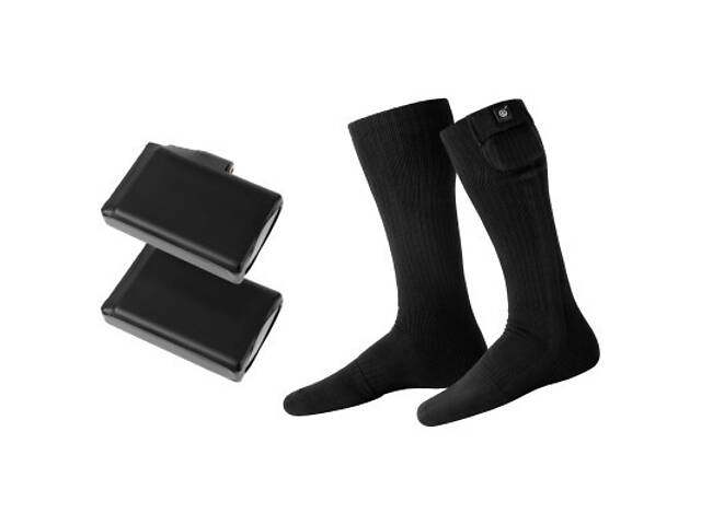 Шкарпетки з підігрівом 2E Race Plus Black M (2E-HSRCPM-BK) - Фото 2