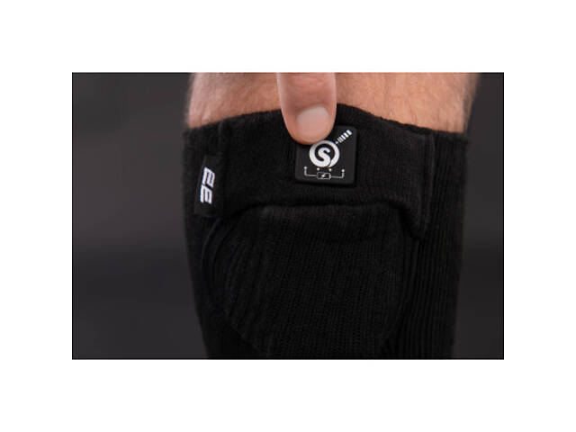 Шкарпетки з підігрівом 2E Race Plus Black M (2E-HSRCPM-BK) - Фото 7