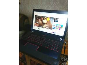 Ноутбук ASUS (4 ядра) Большой экран : для дома фильмы, мультики, школьникам обучение и т.д