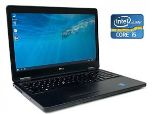 Ноутбук а-клас Dell Latitude E5550/ 15.6' (1920x1080)/ i5-5200U/ 8GB RAM/ 240GB SSD/ HD 5500