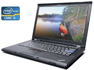 Ноутбук а-клас Lenovo ThinkPad T410/ 14' (1440x900)/ i5-520M/ 4GB RAM/ 160GB SSD/ HD