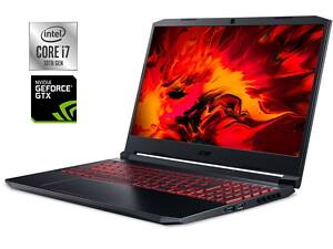 Ноутбук Acer Nitro 5 AN515-55/ 15.6' (1920x1080) IPS/ i7-10750H/ 16GB RAM/ 512GB SSD/ GeForce GTX 1650 Ti 4GB