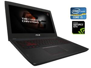 Ноутбук Asus FX502VM/ 15.6' (1920x1080)/ i5-6300HQ/ 16GB RAM/ 128GB SSD/ GeForce GTX 1060 3GB