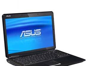 Ноутбук Asus K50IJ/ 15.6' (1366x768)/ Celeron T3000/ 4GB RAM/ 120GB SSD/ GMA 4500M HD/ АКБ не тримає