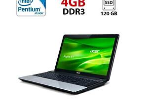 Ноутбук Б-класс Acer Aspire E1-531/ 15.6' (1366x768)/ Pentium 2020M/ 4GB RAM/ 120GB SSD/ HD for 3rd Generation Processor