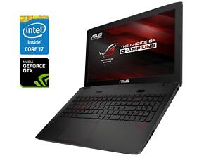 Ноутбук Б-класс Asus ROG Strix GL552VW/ 15.6' (1920x1080) IPS/ i7-6700HQ/ 16GB RAM/ 128GB SSD/ GTX 960M 2GB