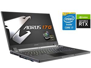 Ігровий ноутбук б-клас Gigabyte Aorus 17G YD/ 17.3' (1920x1080) IPS/ i7-11800H/ 32GB RAM/ 512GB SSD/ RTX 3080 8GB