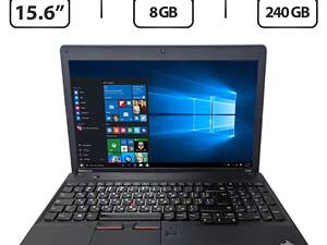 Ноутбук Б-класс Lenovo ThinkPad E535/ 15.6' (1366x768)/ A8-4500M/ 8GB RAM/ 240GB SSD/ Radeon HD 7640G