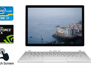 Ноутбук Б-класс Microsoft Surface Book 2/ 15' (3240x2160) IPS Touch/ i7-8650U/ 16GB RAM/ 256GB SSD/ GTX 1060 6GB