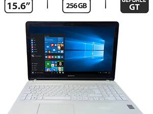 Ноутбук Б-класс Sony SVF153A1YM/ 15.6' (1366x768)/ i5-4200U/ 8GB RAM/ 256GB SSD/ GeForce GT 740M 2GB