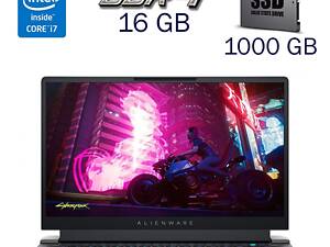 Ігровий ноутбук Dell Alienware x15 R1/ 15.6' (1920x1080) IPS/ i7-11800H/ 16GB RAM/ 1000GB SSD/ RTX 3070 8GB