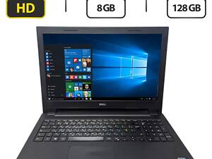 Ноутбук Dell Inspiron 15 3000/ 15.6' (1920x1080)/ i3-4005U/ 8GB RAM/ 128GB SSD/ HD 4400