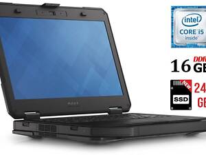 Захищений ноутбук Dell Latitude 5414 Rugged/ 14' (1920x1080) IPS/ i5-6300U/ 16GB RAM/ 240GB SSD/ HD 520