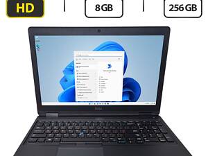 Ноутбук Dell Latitude 5580/ 15.6' (1920x1080)/ i5-6300U/ 8GB RAM/ 256GB SSD/ HD 520