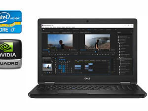 Мобільна робоча станція Dell Precision 3530/ 15.6' (1920x1080) IPS/ i7-8850H/ 16GB RAM/ 512GB SSD/ Quadro P600 4GB