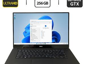 Ноутбук Dell Xps 15 9550/ 15.6' (3840x2160) IPS Touch/ i7-6700HQ/ 16GB RAM/ 256GB SSD/ GeForce GTX 960M 2GB