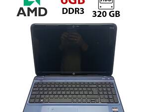 Ноутбук HP G6-2000 blue/ 15.6' (1366x768)/ E2-1800/ 6GB RAM/ 320GB HDD/ Radeon HD 7340