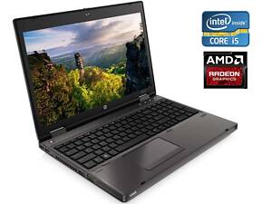 Ноутбук HP ProBook 6570b/ 15.6' (1600x900)/ i5-3340M/ 8GB RAM/ 240GB SSD/ Radeon HD 7570M 1GB/ Без АКБ