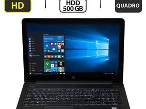 Ноутбук HP ZBook 15 G3/ 15.6' (1920x1080)/ Xeon E3-1505M v5/ 32GB RAM/ 256GB SSD/ Quadro M2000M 4GB