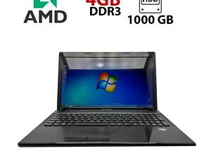 Ноутбук Lenovo Ideapad G585/ 15.6' (1366x768)/ E2-2000/ 4GB RAM/ 1000GB HDD/ Radeon HD 7340M