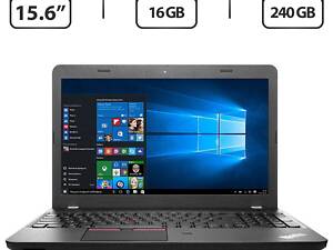 Ноутбук Lenovo ThinkPad E550/ 15.6' (1366x768)/ i3-5005U/ 16GB RAM/ 240GB SSD/ HD 4400