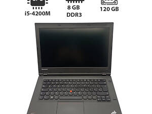 Ноутбук Lenovo ThinkPad L440/ 14' (1600x900)/ i5-4200M/ 8GB RAM/ 120GB SSD/ HD 4600