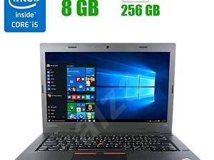 Ноутбук Lenovo ThinkPad L470/ 14' (1920x1080) IPS/ i5-7200U/ 8GB RAM/ 256GB SSD/ HD 620