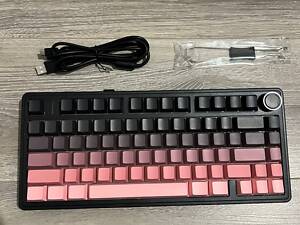 Нова Клавіатура Aula F75 Pink Gradient