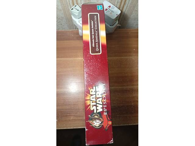 НОВАЯ Редкая Коллекционная Кукла Hasbro 1998 Star Wars Ultimate Hair Queen Amidala Серия 'Queen Amidala' 61778 из США - Фото 7