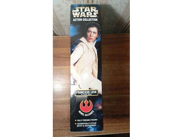 НОВАЯ Редкая Коллекционная Кукла Hasbro 1998 Star Wars Princess Leia In Hoth Gear 'Princess Leia Collection' 57110 из США - Фото 6