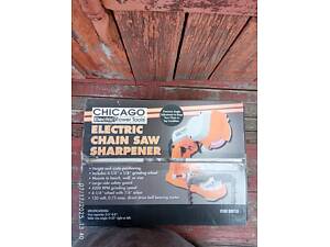 НОВА Запакована Електрична Заточка для Ланцюгової Пили Chicago Electric 93213 з США