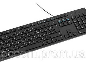 Новая проводная клавиатура Dell KB216 с кириллицей (наклейки)