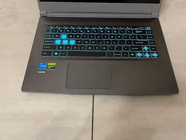 Новий ігровий ноутбук MSI Thin 15 B13VE-3032US, 15,6 FHD IPS 144Hz, i5-13420H, 16GB, 512GB, nVidia GeForce RTX 4050 6GB - Фото 4