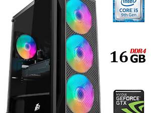 Новый ПК Dtop Gaming i593 Tower/ i5-9400F/ 16GB RAM/ 480GB SSD/ GeForce GTX 1060 3GB