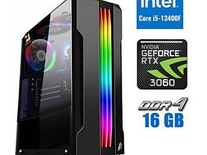 Новый ПК Tower/ i5-13400F/ 16GB RAM/ 500GB SSD/ GeForce RTX 3060 12GB