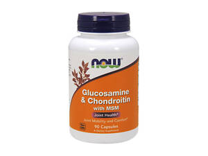 NOW Glucosamine & Chondroitin with MSM (90 caps)