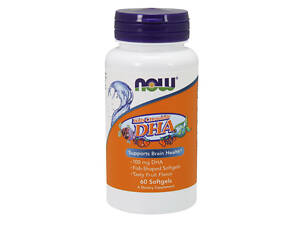 NOW Kids Chewable DHA (60 softgels)