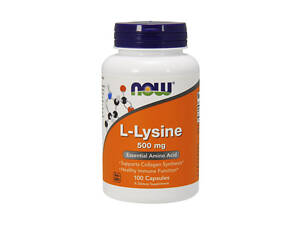 NOW L-Lysine 500 mg (100 caps)