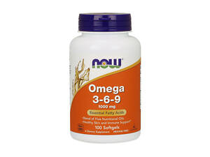 NOW Omega 3-6-9 100 softgels