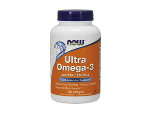 NOW Ultra Omega-3 (180 softgels)