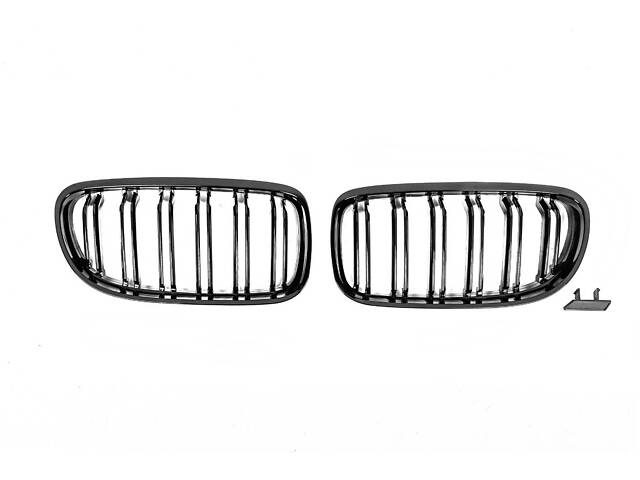 Ноздри M-Look (для E-90/91, 2008-2011, черный глянец) для BMW 3 серия E-90/91/92/93 - Фото 2