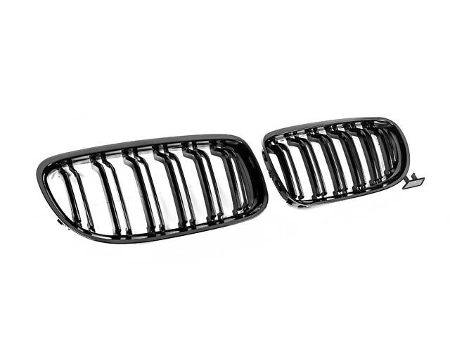 Ноздри M-Look (для E-90/91, 2008-2011, черный глянец) для BMW 3 серия E-90/91/92/93 - Фото 4