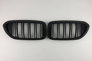 Ноздрі на BMW 5 Series G30 / G31 / F90 2017-2020 рік Чорні Матові ( Подвійні M-Look)