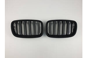 Ноздри на BMW X5 E70 2007-2013 год Черные Матовые ( Двойные M-Look )