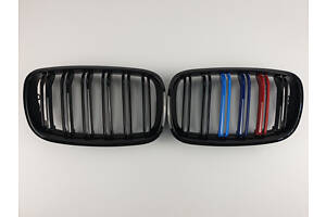 Ноздри на BMW X6 E71 2008-2014 год M-color ( Двойные M-Look )